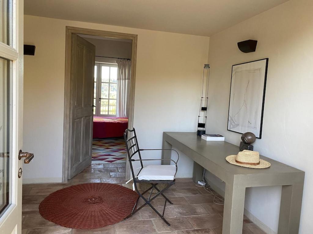 In Gordes, Facing The Entire Luberon Park A Beautiful 5 Bedrooms House Ngoại thất bức ảnh