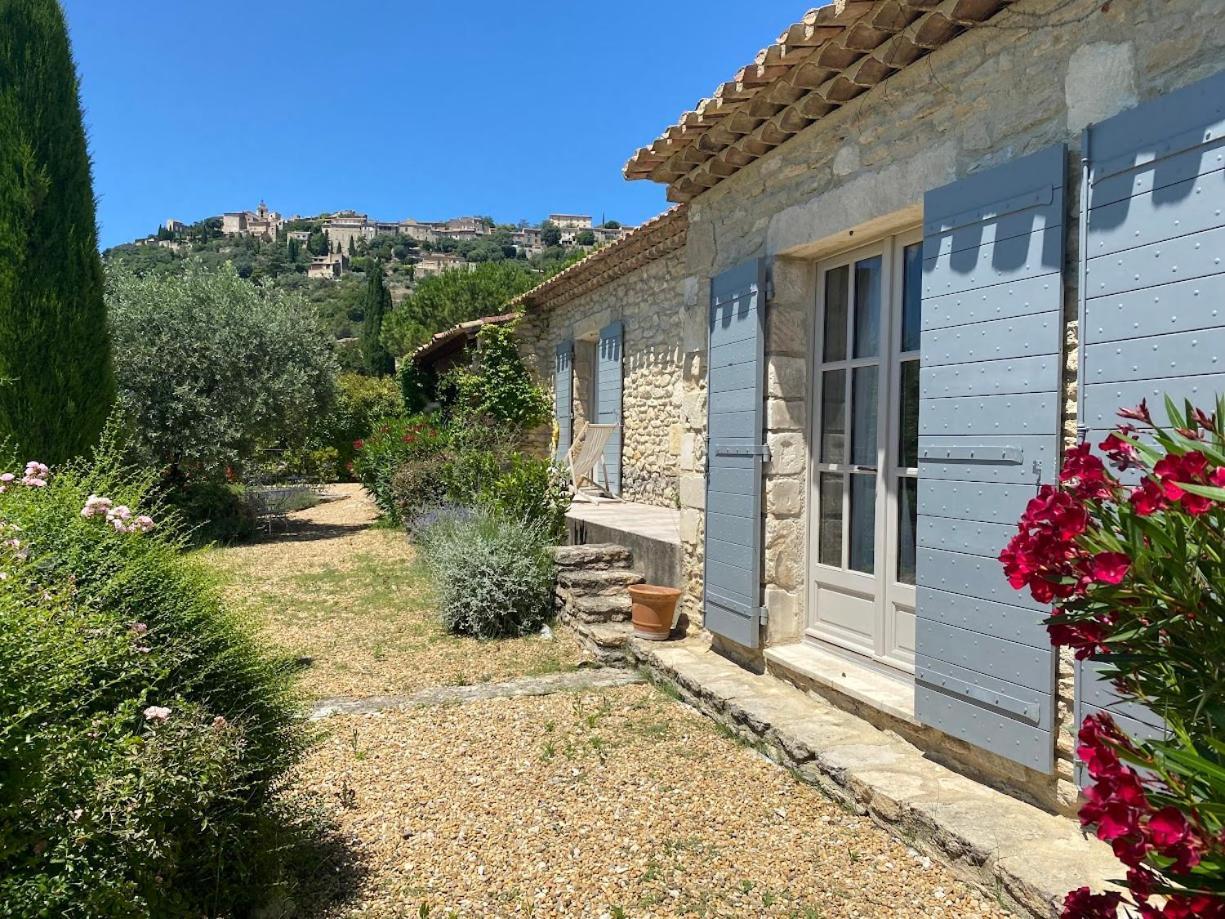 In Gordes, Facing The Entire Luberon Park A Beautiful 5 Bedrooms House Ngoại thất bức ảnh