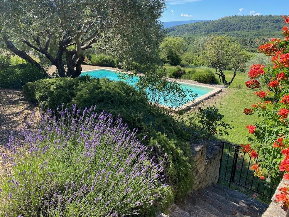 In Gordes, Facing The Entire Luberon Park A Beautiful 5 Bedrooms House Ngoại thất bức ảnh